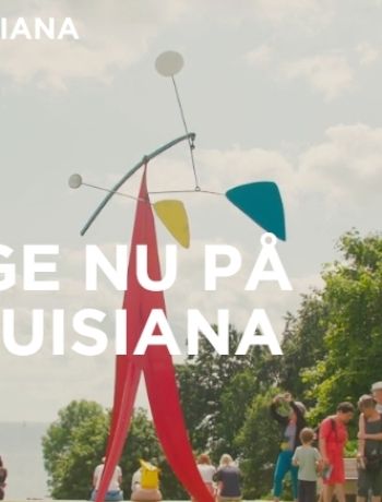 Ussing Art a la botiga del museu d'art modern Louisiana de Dinamarca